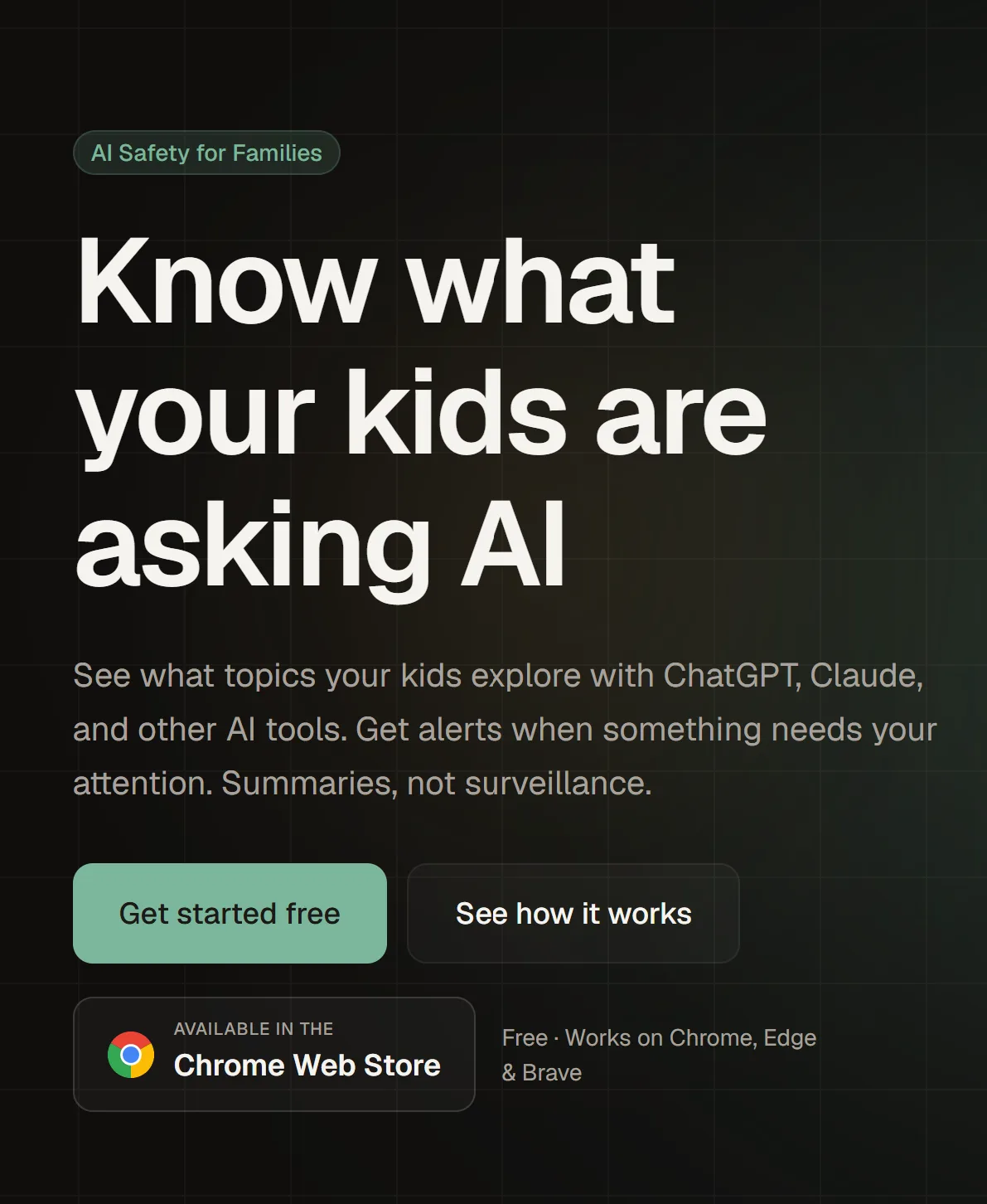 halo aware homepage